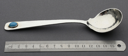 Portuguese Silver Arts and Crafts Spoon - Pedro A Batista